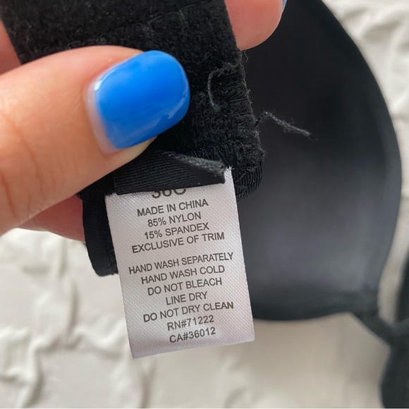 Rampage Intimates || black bra - Picture 4 of 7